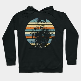 Diego maradona, circle vintage retro 1978 Hoodie